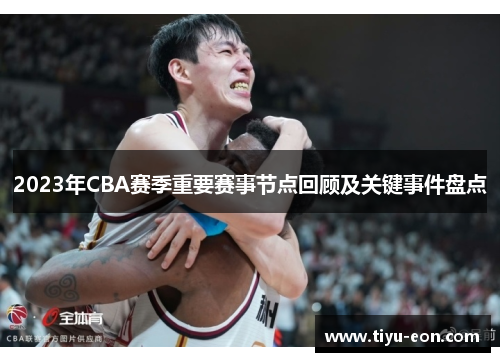 2023年CBA赛季重要赛事节点回顾及关键事件盘点 2023年CBA赛季重要赛事节点回顾及关键事件盘点